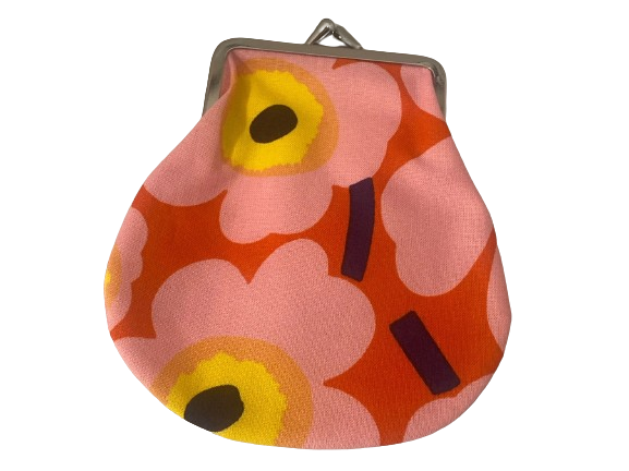 マリメッコ marimekko ミニウニッコ MINIUNIKKO ポーチ がま口タイプ 小銭入れサイズ