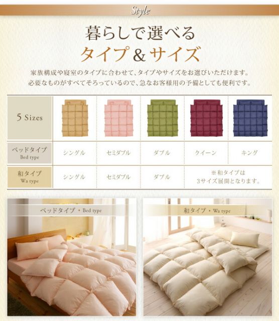 スーパSALE10倍&4時間限定10%OFF MITAS寝具SELECT 布団セット 布団 セミダブル カバー付き 来客用 ベッドパッド 掛け布団 枕 布団カバー ボックスシーツ 収納ケース 収納袋 9色から選べる シンサレート入り ベッドタイプ セミダブル 8点セット