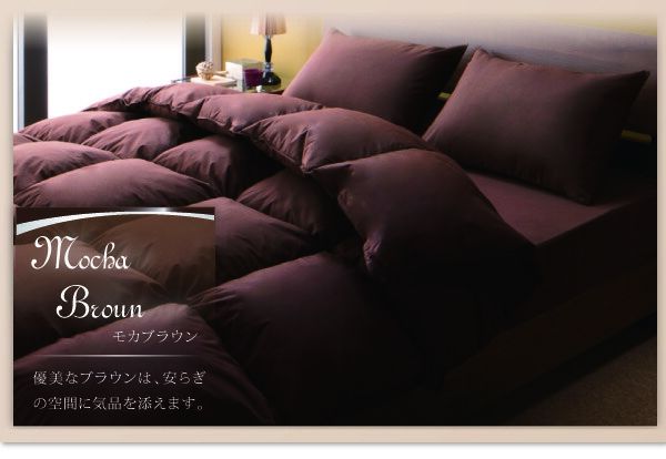 スーパSALE10倍&4時間限定10%OFF 羽毛布団 エクセルゴールドラベル ホワイトダックダウン90%羽毛布団10点セット 和タイプ ダブル10点セット