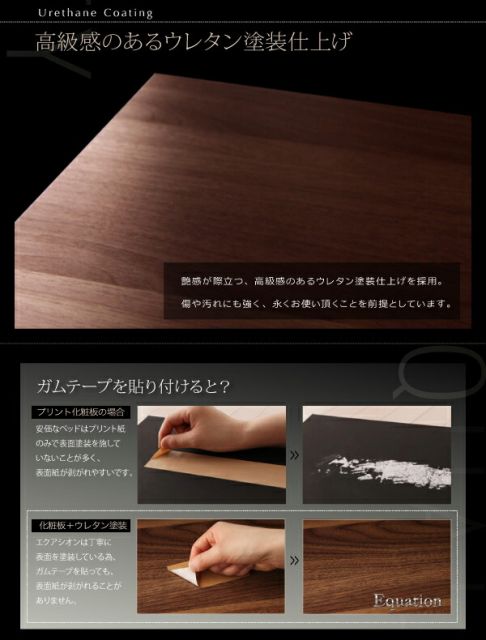 スーパSALE10倍&4時間限定10%OFF 棚・コンセント付きモダンデザインローベッド プレミアムボンネルコイルマットレス付き セミダブル