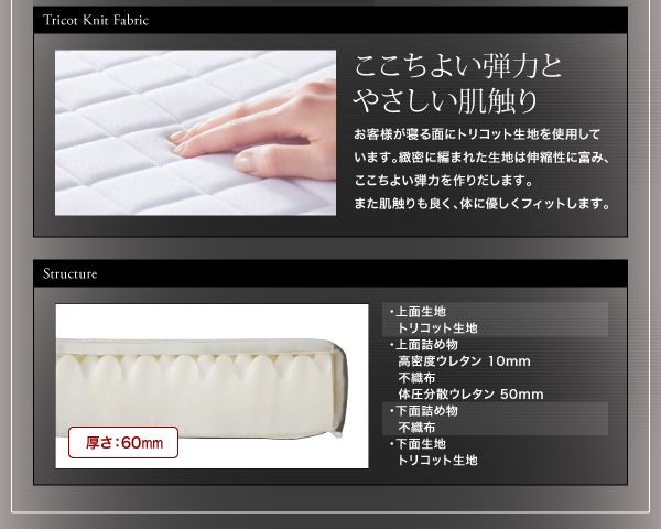 スーパSALE10倍&4時間限定10%OFF MITAS寝具SELECT 敷き布団 マットレス 寝心地が進化する ボディーコンフォート スタックマットレス オプション 専用オプション UP 高密度ポケットコイルパッド クイーン