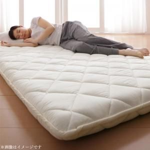 スーパSALE10倍&4時間限定10%OFF MITAS寝具SELECT 敷き布団 マットレス テイジン V-Lap使用 日本製 朝の目覚めを考えた 腰にやさしい 高弾力四層敷き布団 セミダブル