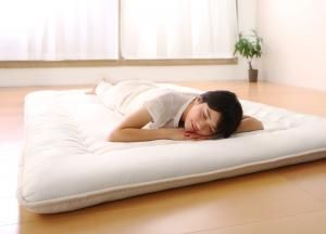 スーパSALE10倍&4時間限定10%OFF MITAS寝具SELECT 布団が収納できる・美草・小上がり畳連結ベッド 専用別売品(敷布団) セミダブル