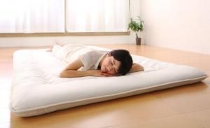 スーパSALE10倍&4時間限定10%OFF MITAS寝具SELECT 布団が収納できる・美草・小上がり畳ベッド 専用別売品(敷布団) セミダブル