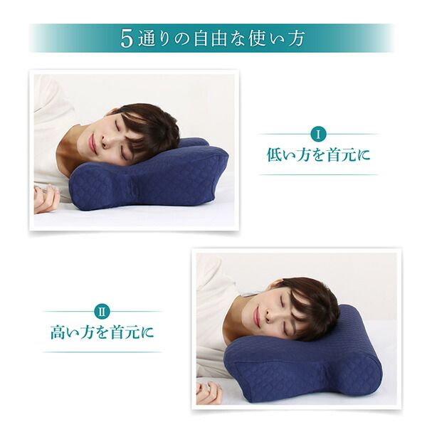 スーパSALE10倍&4時間限定10%OFF MITAS寝具SELECT 睡眠の質を向上させるいびき軽減枕 本体
