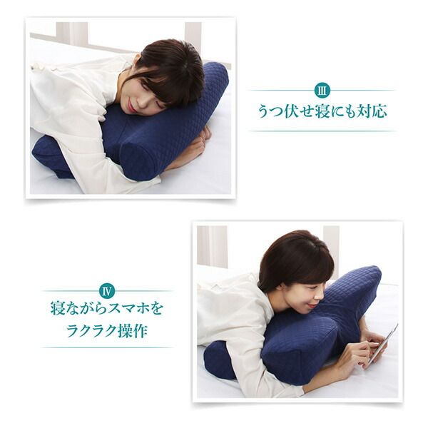 スーパSALE10倍&4時間限定10%OFF MITAS寝具SELECT 睡眠の質を向上させるいびき軽減枕 本体