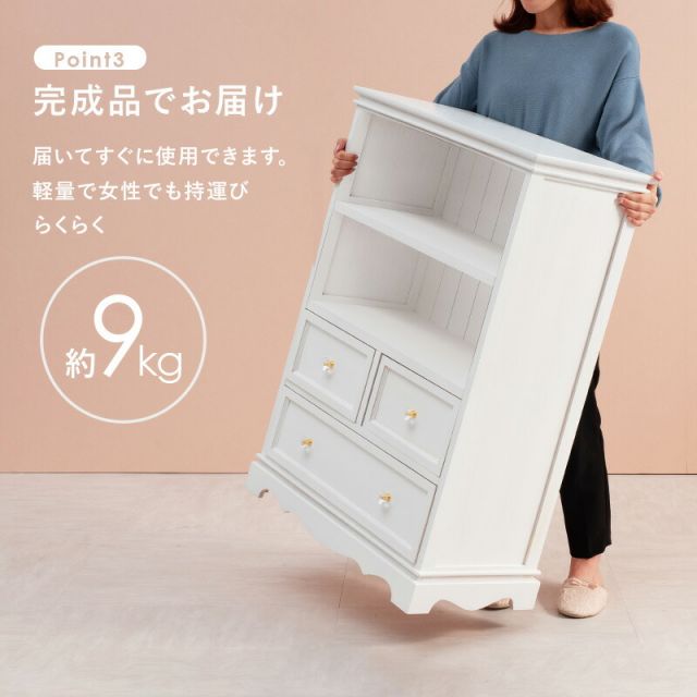 スーパSALE10倍&4時間限定10%OFF キャビネット-MCC-クリスタル取っ手 60×33.5×91cm