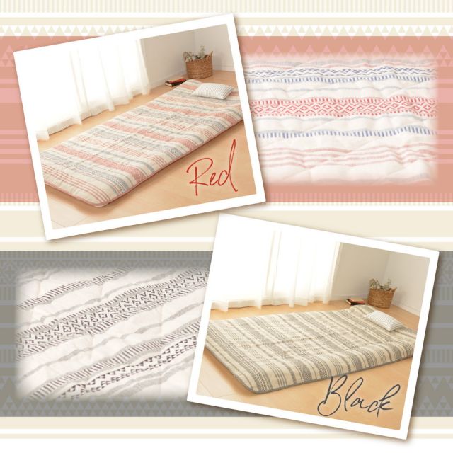 スーパSALE10倍&4時間限定10%OFF MITAS寝具SELECT インド綿敷きパット テラ 105×205cm