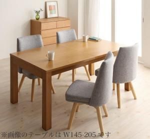 スーパSALE10倍&4時間限定10%OFF 北欧デザインエクステンションダイニング 4人 5点セット(テーブル+チェア4脚) W120-180 組立設置付