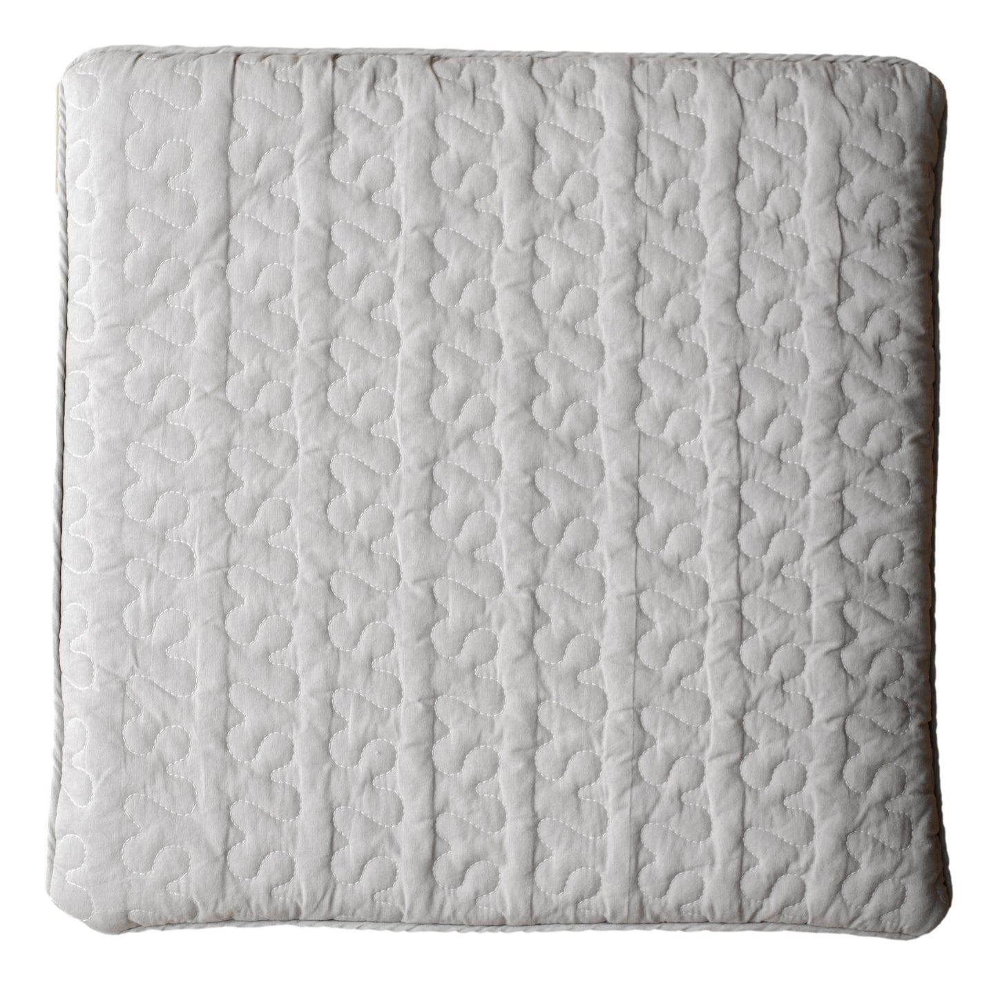 綿100%生地 イブル チェアパッド チェアカバー チェアクッション 円形直径35cm/正方形40cm角