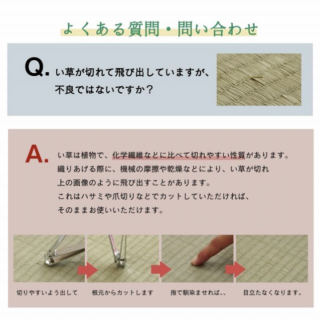 ラグ 長方形 い草 自然素材 クッション性 撥水 防ダニ 滑り止め加工 抗菌防臭 消臭 約6畳 約240×320cm