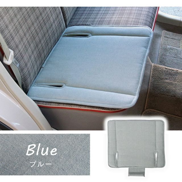 スーパSALE10倍&4時間限定10%OFF 車用クッション カークッション 軽自動車 クッション オーガニックコットン 無地 シンプル 綿100% 約53×45cm