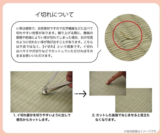 ラグ 小林製薬 持続性抗菌剤 KOBA-GUARD 制菌 抗菌防臭 滑り止め 不織布 夏 い草 グラデーション 約190×190cm