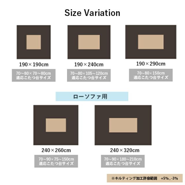 スーパSALE10倍&4時間限定10%OFF こたつ布団 正方形 フェイクファー 生地 フランネル 手洗い 無地 ココアブラウン 約190×190cm