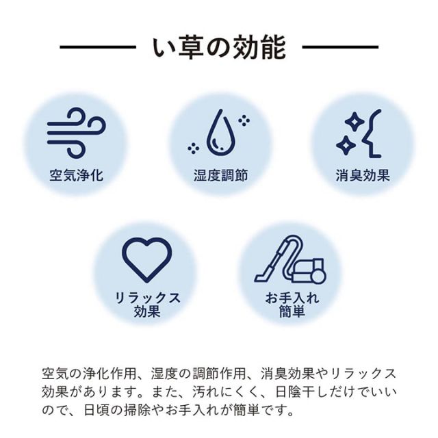 上敷き ゴザ 敷詰 カーペット い草 自然素材 日本製 国産 消臭 ナチュラル 市松柄 シンプル 本間1畳 約95.5×191cm