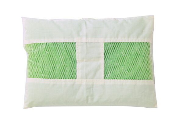 枕/ピロー 約28×39cm ヒバエッセンス練り込みパイプ使用 側地綿100% 抗菌 防臭 通気性抜群 『ひばパイプJr枕』代引NG 寝具 枕・抱き枕 枕