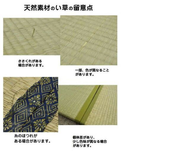 スーパSALE10倍&4時間限定10%OFF い草ラグマット 上敷き / 江戸間 8畳 約352×348cm/ 4つ折り 両面い草 天然素材 和風 インテリア 『古都』 九装