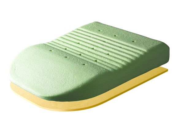 スーパSALE10倍&4時間限定10%OFF 足枕/フットピロー カバー付き 『エアロフロー』 日本製 〔リフレクソロジー リラックスグッズ〕