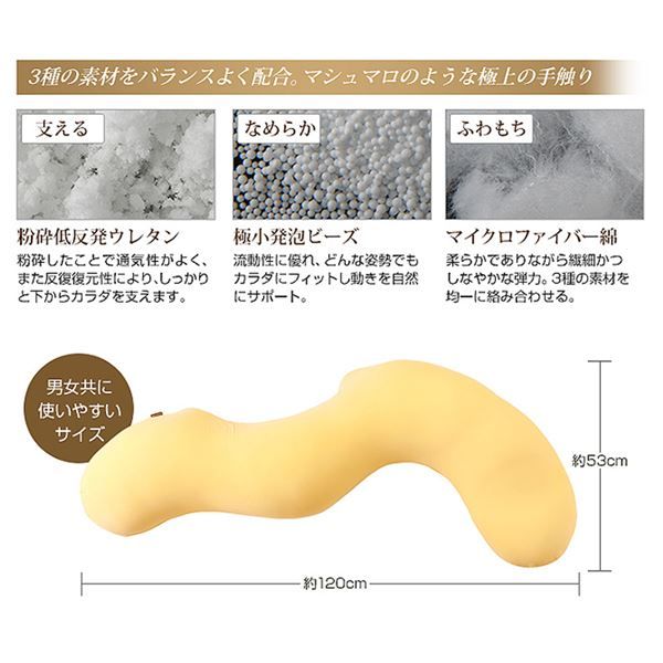 スーパSALE10倍&4時間限定10%OFF ファイテン(PHITEN) 星のやすらぎ 療法士ボディピロー YO603000