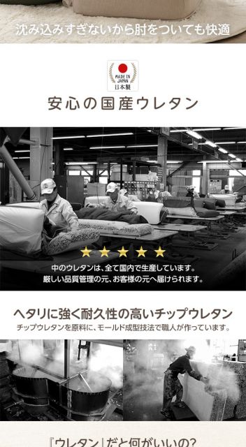 超極厚 ボリュームクッション/リビング雑貨 スクエアタイプ ベージュ 厚み17cm 低反発 脱着式カバー付き 国産ウレタン使用 シンプル ダリアン素材 『Pastel』代引NG