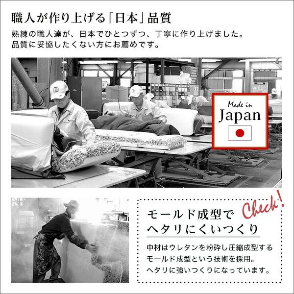 コーナー ローソファー 単品 コーナー付き ブラウン 1人掛け:幅約49cm コーナー:約幅74cm 日本製 国産 フロアソファー コーナーソファー リビング家具代引NG