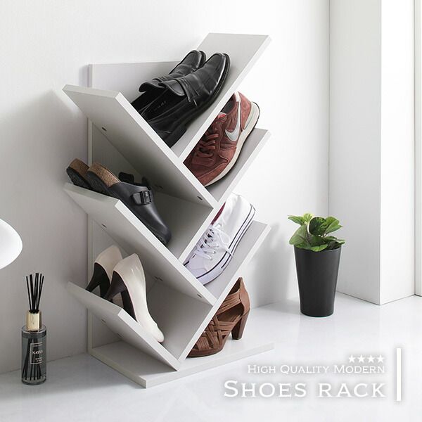 スーパSALE10倍&4時間限定10%OFF シンプルモダン シューズラック/下駄箱 【ブラック】 幅48cm 6足収納可 長靴・ロングブーツ対応 メラミン樹脂加工板使用 木目調 スリム 省スペース 傘立て付き