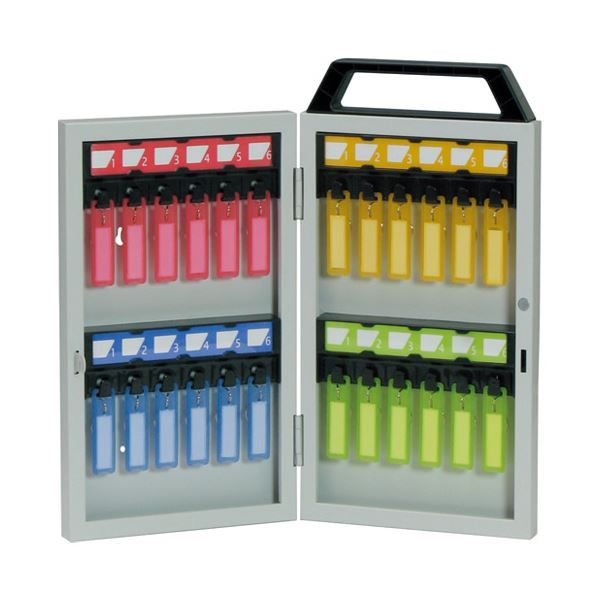 スーパSALE10倍&4時間限定10%OFF ソニック ダイヤル式 キーボックス 24個吊 KS-7048