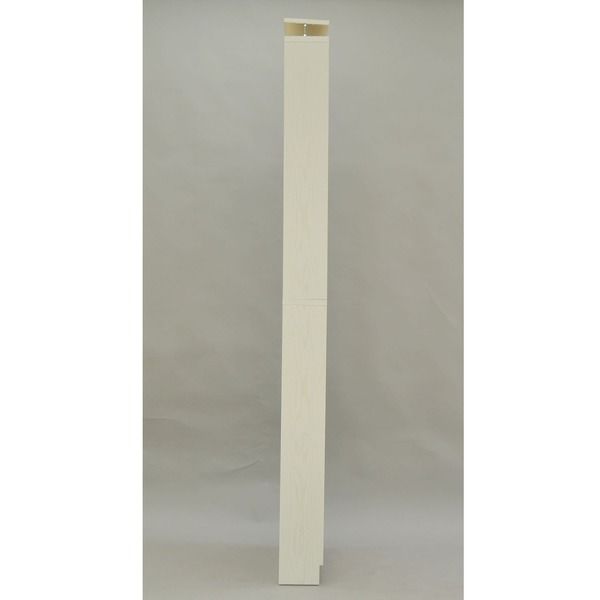 ブックシェルフ 本棚 約幅70cm ホワイト 転倒防止用 天井突っ張り付き コミックラック 70 リビング ダイニング 子供部屋代引NG