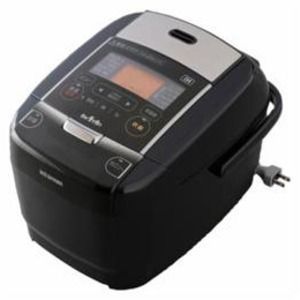スーパSALE10倍&4時間限定10%OFF アイリスオーヤマ IHジャー炊飯器 3合炊き ブラック KRC-IC30-B
