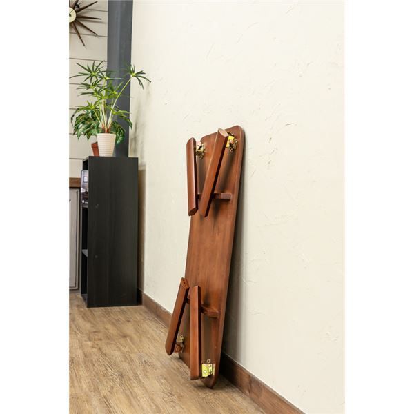 スーパSALE10倍&4時間限定10%OFF ウッディテーブル 90×50cm ブラウン (BR)【代引NG】