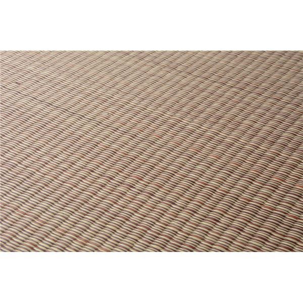 スーパSALE10倍&4時間限定10%OFF 置き畳/ユニット畳 【約幅82×奥行82×高さ1.5cm ブラウン】 い草100% 軽量 防滑 空気清浄 キズ防止 『四季 しき』【代引NG】