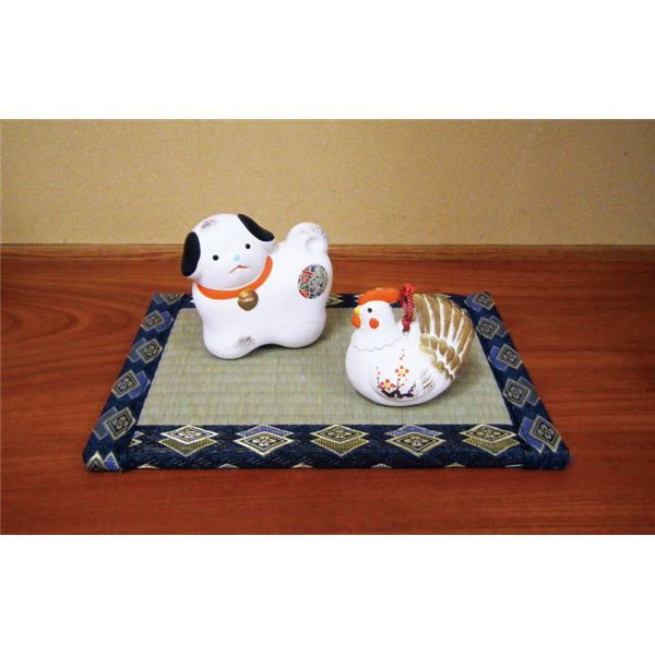 スーパSALE10倍&4時間限定10%OFF い草雑貨 ミニ畳 【大 約幅27×奥行20×高さ1.5cm】 い草100% 不織布 合成繊維使用 〔インテリア雑貨 置き物用〕【代引NG】