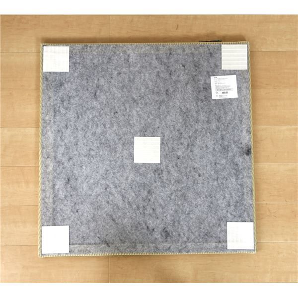 スーパSALE10倍&4時間限定10%OFF PP 置き畳/ユニット畳 【65×65×2.5cm グリーン】 洗える 抗カビ 消臭 防滑加工 『市松模様 いちまつもよう』 〔リビング〕【代引NG】
