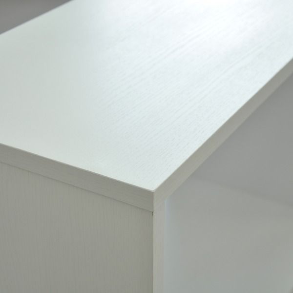 リビング収納 幅60cm×奥行30cm×高さ20cm 6020 オークホワイト 組立品 オープンラックシステム マルチ収納棚 テレビ台 本棚代引NG