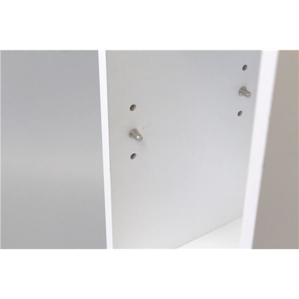 スーパSALE10倍&4時間限定10%OFF トイレラック トイレ収納 約幅15×奥行15×高さ30.5cm オープンタイプ ホワイト スタッキング de トイレ収納 お手洗い 御手洗