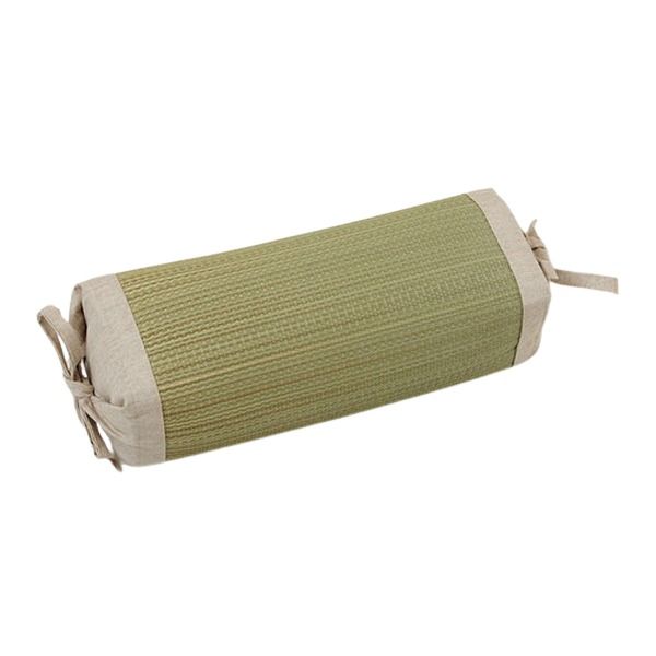 い草 枕/ピロー 無地 角枕 約30×15cm ナチュラル 高さ調整可 消臭 吸湿 調湿機能 日本製 〔ベッドルーム 寝室〕代引NG