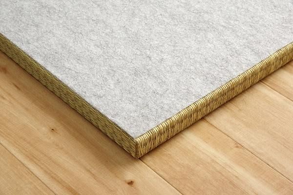 スーパSALE10倍&4時間限定10%OFF 置き畳 ユニット畳 和室 4層 約70×70×3cm 9枚組 防炎 軽量 い草 日本製 国産 置きたたみ イ草 畳マット ジョイントマット【代引NG】