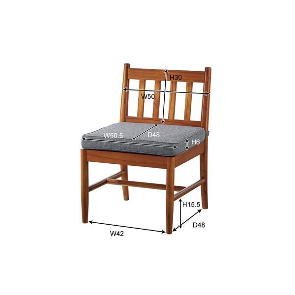 スーパSALE10倍&4時間限定10%OFF ダイニングソファー パーソナルチェア 幅50.5cm 1人掛け ブラウン 木製 完成品 リビング ダイニング キッチン 台所