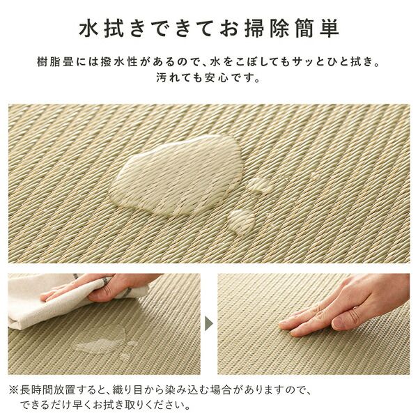 〔6枚セット〕 PP 置き畳 ユニット畳 約幅82×奥行82×高さ2.5cm ブラウン 樹脂畳 軽量 軽い 滑りにくい 裏面 滑り止めシート付き キズ防止 傷防止 耐久性 丈夫 頑丈 簡単設置 お手入れ簡単 水拭き可 畳マット インテリア家具 インテリア雑貨 リビング家具【代引不可】