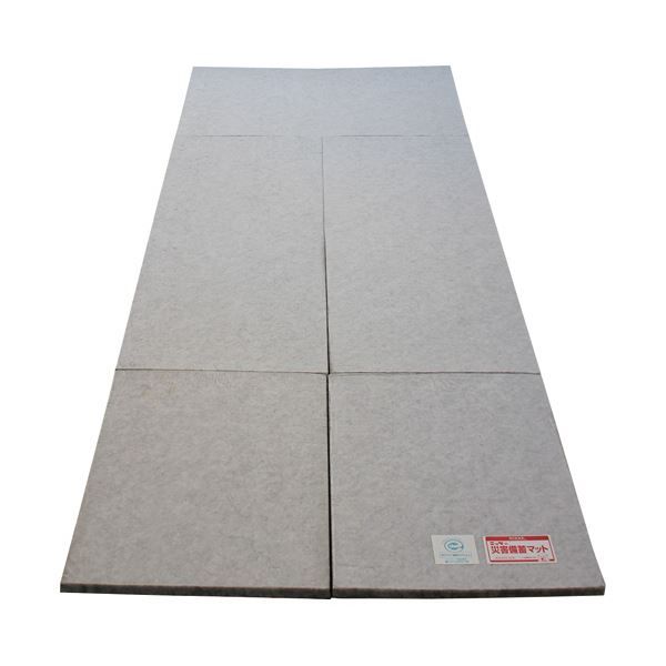 スーパSALE10倍&4時間限定10%OFF ニッケ商事 災害備蓄マット グレーES2403S810 1ケース(10枚)