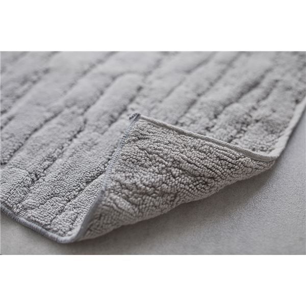 スーパSALE10倍&4時間限定10%OFF スミノエ デザインライフ ウッドバスマット 約幅35×長さ50cm グレー【代引NG】