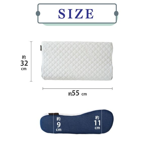 まくら 枕 エアーモード 健康まくら 洗える 軽量 ポリエチレン 硬め 通気性 寝具 32cm×55cm 医学博士おすすめ 代引NG