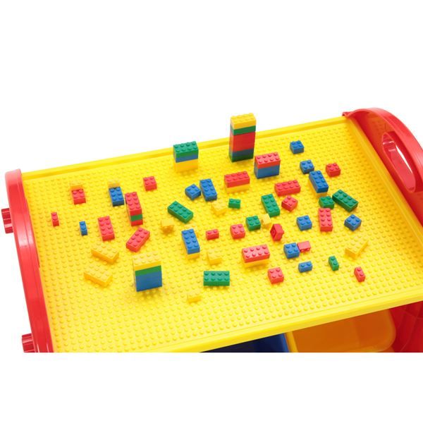 トイボックスSカラフル100pcsブロック付97016/70118 組立式代引NG