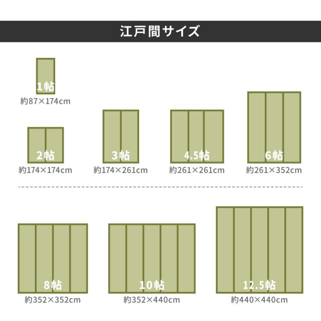 スーパSALE10倍＆4時間限定10％OFF い草上敷き 谷川 (たにがわ) 江戸間 6帖 6畳 引目織 い草カーペット 畳の保護 和室 いぐさ　たたみ