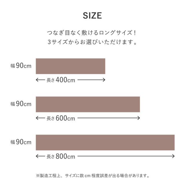 スーパSALE10倍＆4時間限定10％OFF 吸着 廊下敷きマット 約90×800cm フリーカット カットできる 廊下カーペット 廊下用マット 薄手 洗える 幅90cm ロングマット 床暖房対応 いぐさ　たたみ