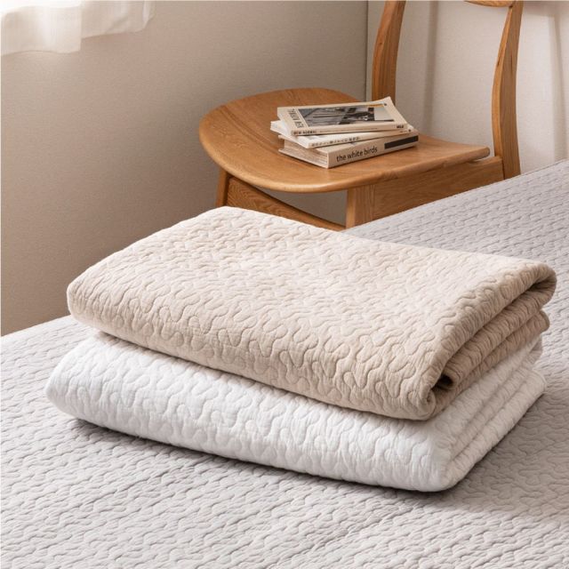 スーパSALE10倍＆4時間限定10％OFF 敷きパッド デコール 約100×205cm シングル S 敷きパット 敷パッド イブル キルティング 滑り止め付き ゴムなし いぐさ　たたみ