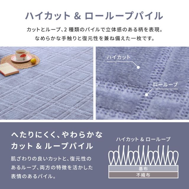 スーパSALE10倍＆4時間限定10％OFF 敷き詰めカーペット シオン 江戸間10帖 10畳 抗菌 防臭 フリーカット 平織 格子柄 いぐさ　たたみ