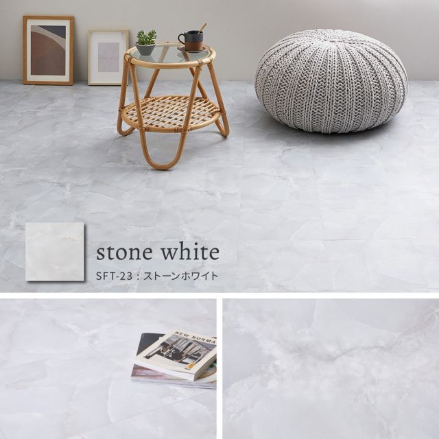 スーパSALE10倍＆4時間限定10％OFF 置くだけ フロアタイル 約30.5×30.5cm 120枚入り 約6帖分 正方形 木目調 ストーン調 大理石 貼ってはがせる 吸着 モノトーン いぐさ　たたみ