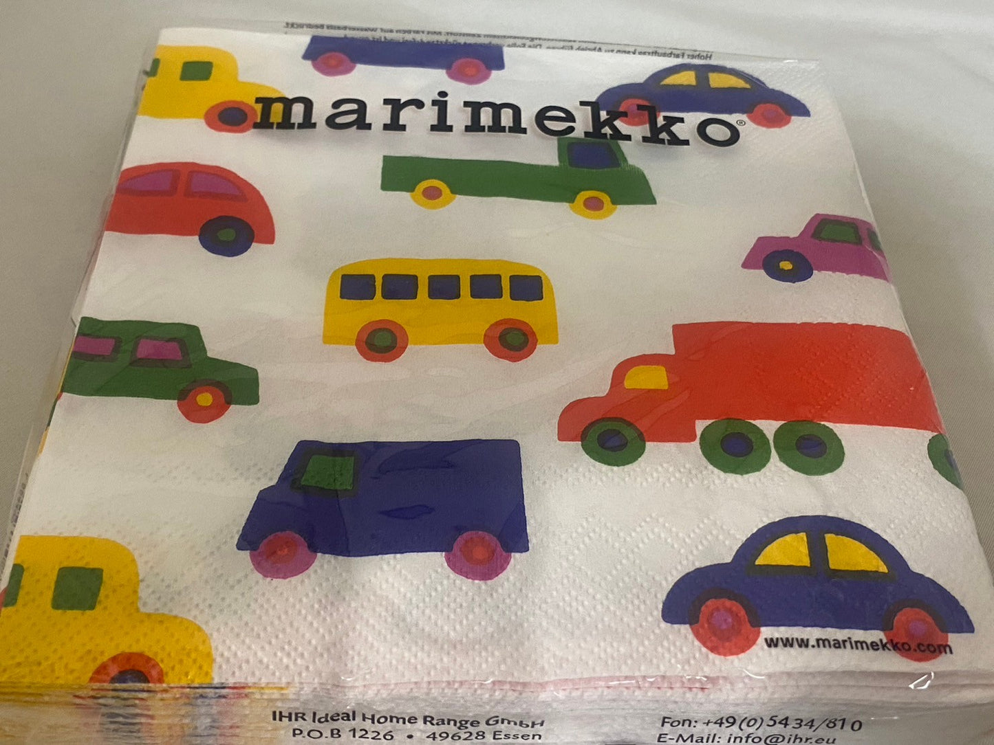 マリメッコ marimekko ペーパーナプキン 紙ナプキン ランチサイズ 20枚　33cmx33cm