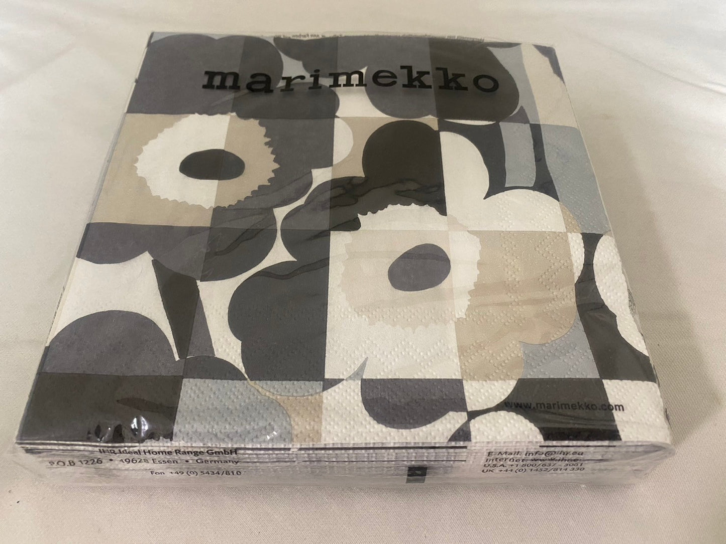 マリメッコ marimekko ペーパーナプキン 紙ナプキン ランチサイズ 20枚　33cmx33cm